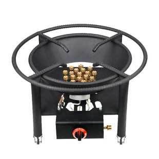 志高商用低汤灶煤气燃气汤桶架卤菜矮脚熄火保护吊汤猛火炉钢筋灶