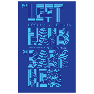 【预售】Penguin Galaxy系列 The Left Hand of Darkness黑暗左手 英文科幻小说文学 尼尔·盖曼作序 精装正版进口书