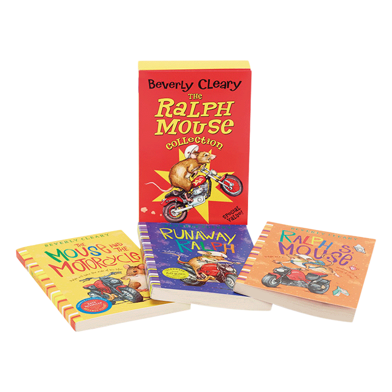 英文原版 The Ralph Mouse Collection 老鼠拉尔夫三册套装 贝芙莉·克莱瑞 英文版 进口英语原版书籍