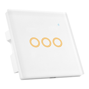 86#单火线涂鸦wifi开关RGB智能开关控制面Zigbee家用语音定时记忆