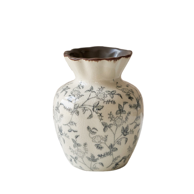 新中式复古青花瓷陶瓷花瓶