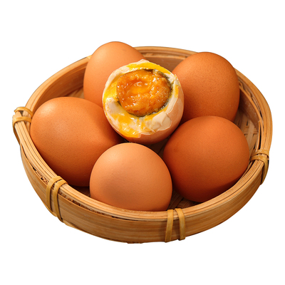 麻酱鸡蛋正宗天津蓟县蓟州特产松沙流油即食腌制咸蛋麻酱蛋熟食