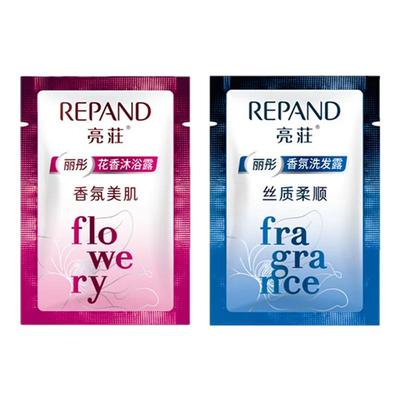 亮荘洗发水宾馆酒店客房浴场袋装