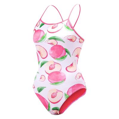 AEMIA水蜜桃显瘦显白三角连体衣