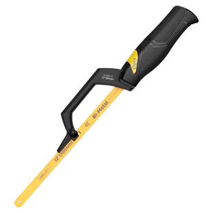 得力手工小钢锯家用金属小型手持锯金属切割迷你锯弓手据木工钢据