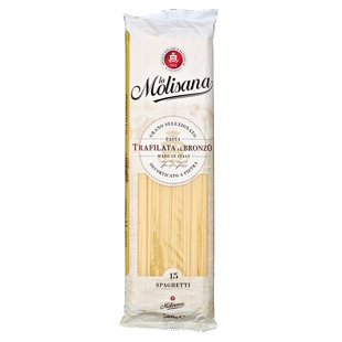 长条直身意大利面圆形面条粗扁形意面细条意粉MOLISANA SPAGHETTI