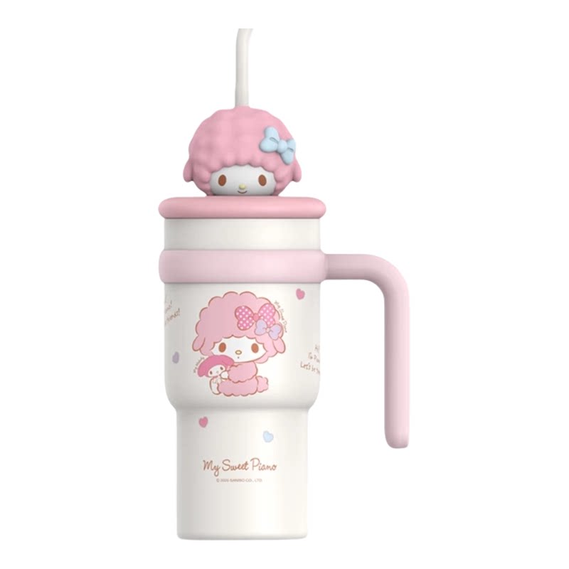 艾可思HelloKitty冰霸杯大容量保温杯2026高颜值新款女生可爱杯子