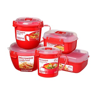 sistema微波炉泡面碗可加热饭盒上班族专用保鲜盒塑料便当盒餐盒