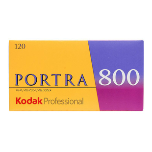 KODAK 柯达 PORTRA 800 120胶卷 专业高速彩色人像负片 2027.6