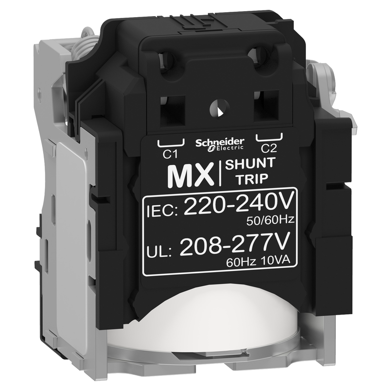 施耐德塑壳断路器NSX100-630分励线圈CVS100-630脱扣器MX220/380V