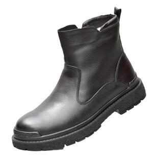 防寒零下40度东北羊皮毛一体大棉鞋男冬季加厚绒马丁靴高帮雪地靴