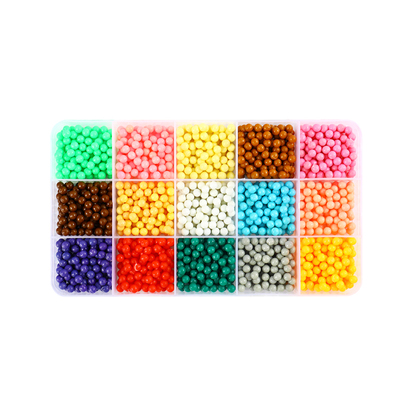 神奇夜光水雾魔珠套装儿童玩具魔法水珠粘贴画女孩手工diy材料包