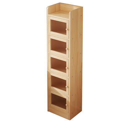 【进口松木】实木书柜家用置物架