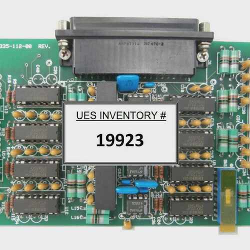 Veeco 0335-112-00 Power Convertor PCB 0335-113-00 Microetch
