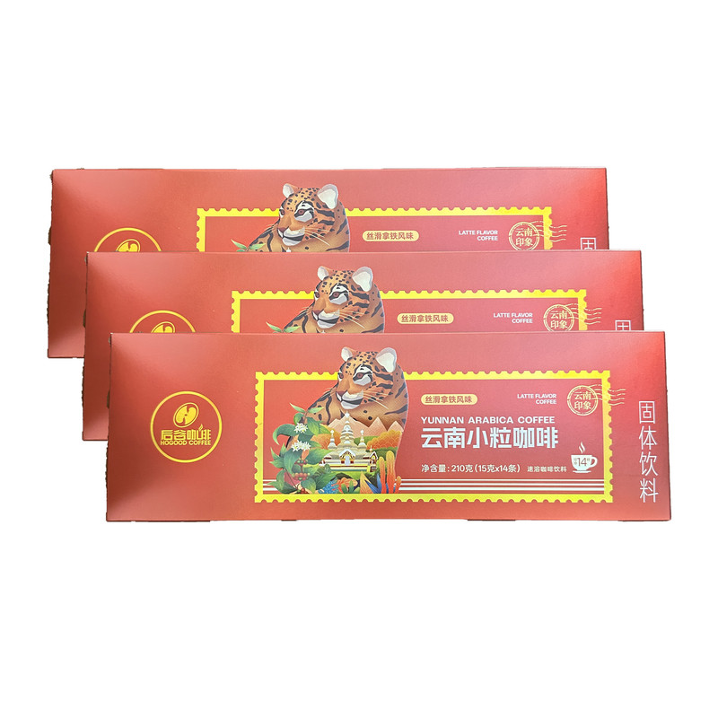 后谷咖啡云南小粒丝滑拿铁速溶