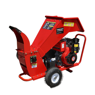 树枝粉碎机电动木材碎枝机移动果园果树柴油多功能园林绿化碎枝机