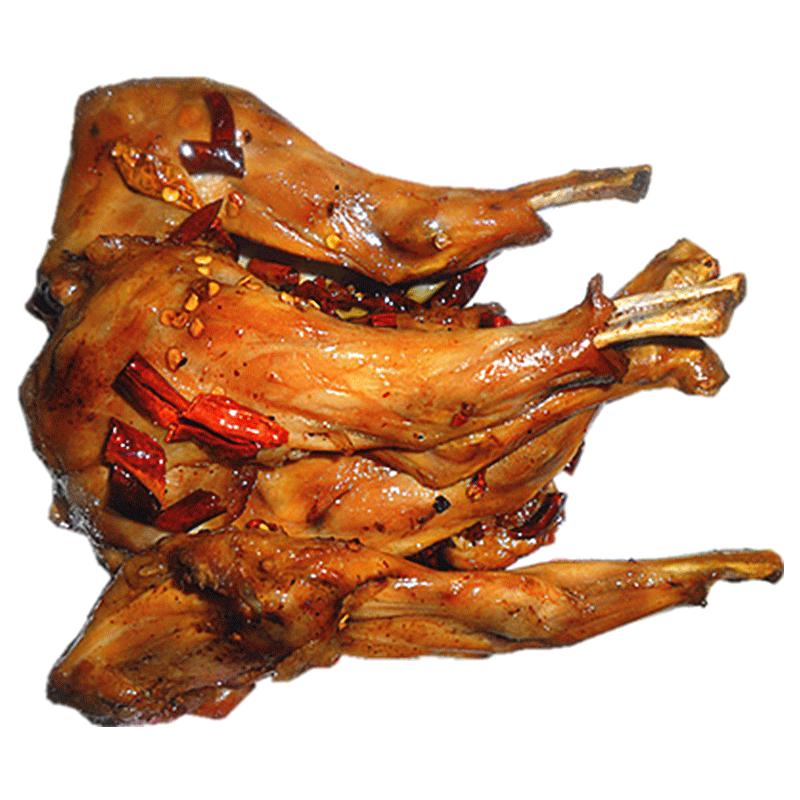 厨娘美食四川特产自贡香辣兔腿即食熟食零食小吃麻辣冷吃兔前腿