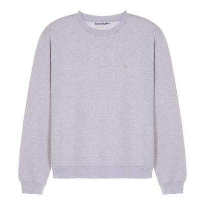 ACNE STUDIOS 秋冬新款男士棉质宽松套头卫衣银泰百货 301574