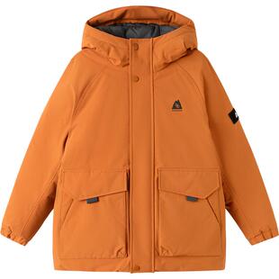 商场同款巴拉巴拉男童羽绒服中大童户外风衣秋冬季童装儿童外套厚