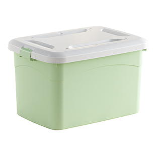 收纳箱大容量超大家用衣服整理箱零食玩具被子加厚塑料储物周转箱