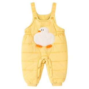 嘟嘟家儿童裤子婴幼儿衣服小宝宝童装男童冬季背带裤女童洋气长裤