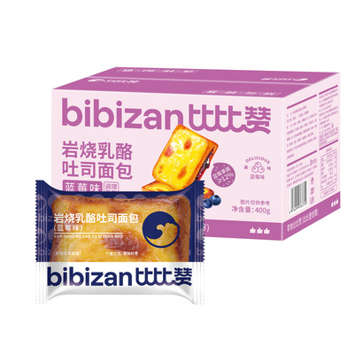 比比赞_共6包岩烧乳酪吐司