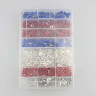 电线接线端子冷压端头管型铜接头电线连接器组合套装 线耳插针线鼻