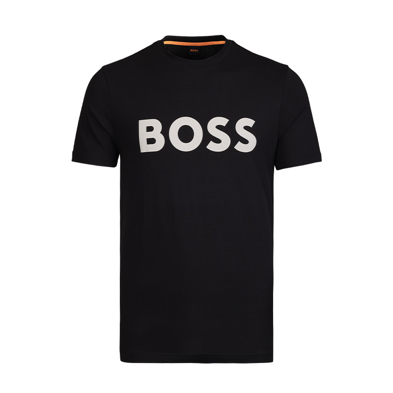 【自营】Hugo Boss男款圆领Logo印花短袖T恤青春时尚日常百搭