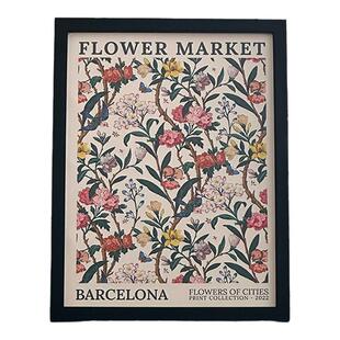 2025年新款高端客厅装饰画民宿餐厅挂画桌面摆台抽象样板间墙壁画