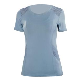 清爽透气瑜伽服女上衣2026新款短袖专业跑步快干运动T恤健身衣秋