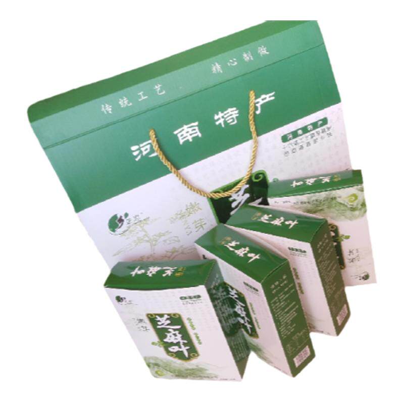 南阳唐河特产芝麻叶农家直裁嫩芽