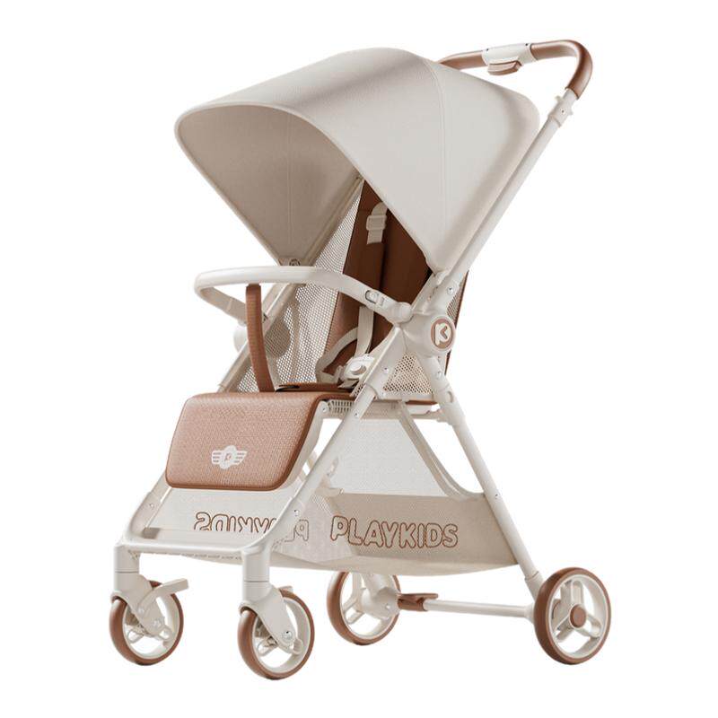 playkids普洛可K5口袋推车轻便婴儿车双向可坐可躺折叠四轮推车