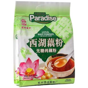 天堂西湖藕粉桂花莲子/红枣/原味/无糖速溶冲饮杭州特产小包装