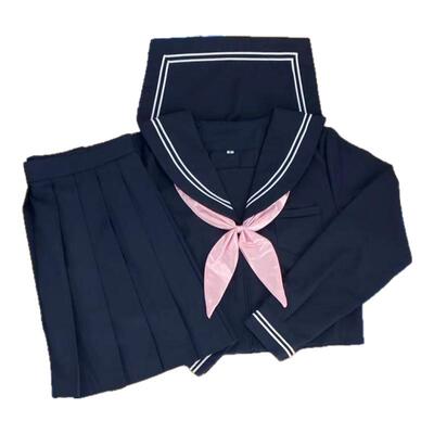 樱奈家原创JK制服绀二本水手服