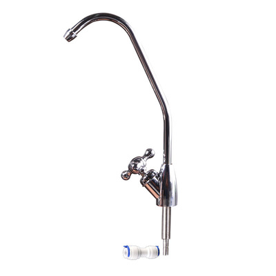 净水器双水龙头2分快接三叉鹅颈