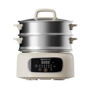 九阳电蒸锅家用多功能三层大容量不锈钢蒸笼蒸煮一体锅官方正品