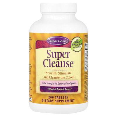 Nature's Secret,Super Cleanse®，200片