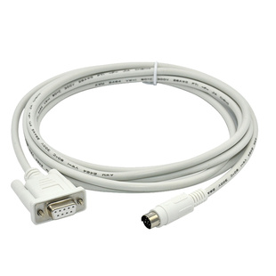 适用台达DVP系列PLC编程电缆通讯数据下载线DVPCAB215串口RS232