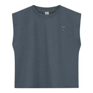 6Z Little荷兰gray label SS25春夏儿童有机棉短袖背心短裤