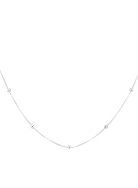 经典简约豆豆蛇骨链项链锁骨链