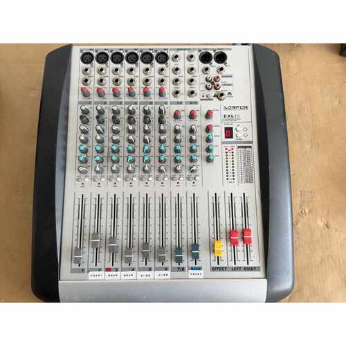 EXL10奥峰调音台 10路混音器 舞台演出 录音棚 音频