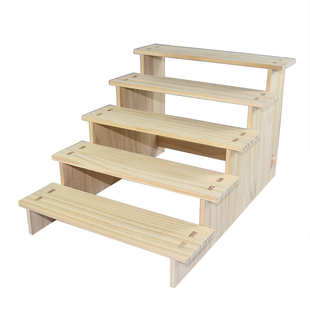 实木手串架皇冠陈列架文玩手链阶梯架汽车模型收纳道具发夹展示架