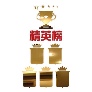 企业文化照片墙服务之星展示板优秀员工风荣誉公司装饰销冠精英榜