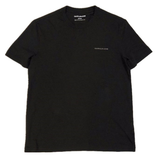 CK Calvin Klein男士夏季简约百搭纯色圆领字母短袖T恤基础打底衫