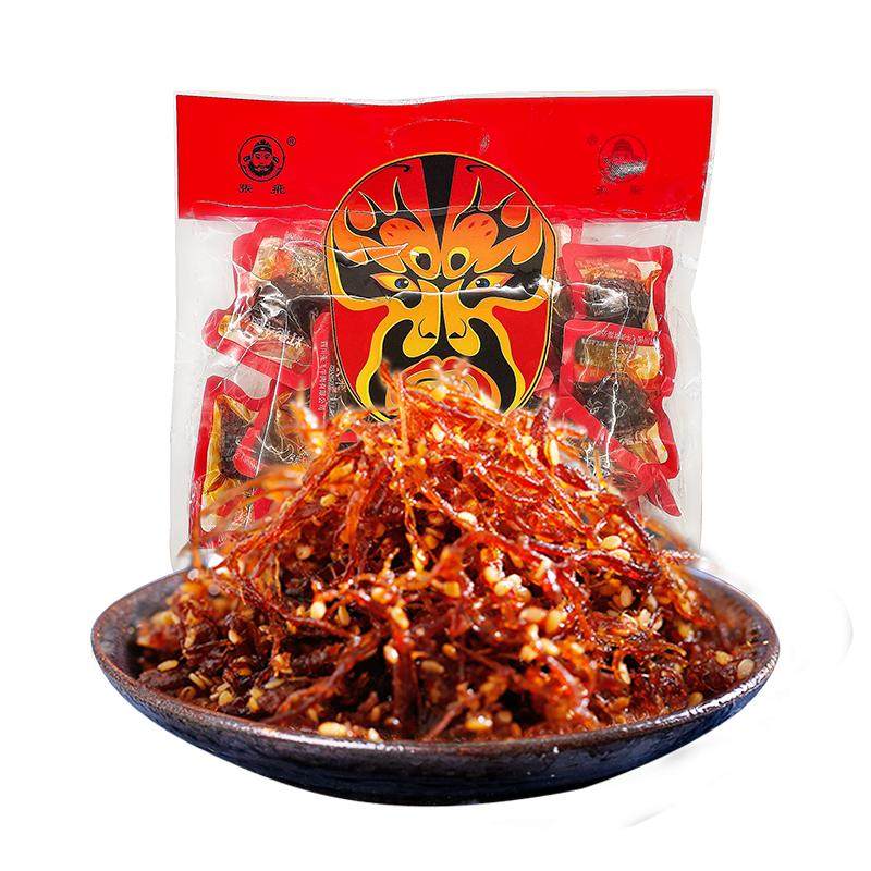 张飞灯影牛肉丝解馋零食散装500g