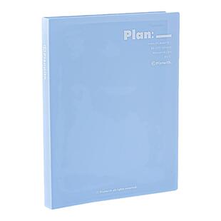 Planwith活页本a4外壳可拆卸高颜值大容量B5不硌手笔记本本子A5记事本加厚横线内页替芯考研日记本高中生专用