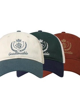 GOODLIVEABLE情侣美式复古棒球帽