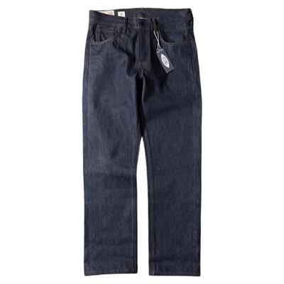 绝版白橡布13.5oz赤耳原牛裤