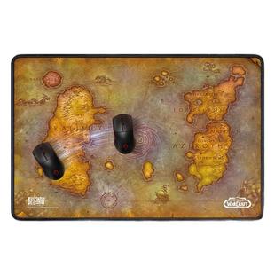 Blizzard暴雪官方游戏周边魔兽世界艾泽拉斯地图款电竞鼠标垫