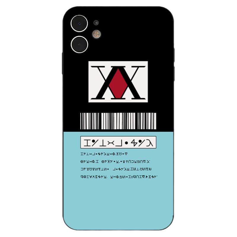 全职猎人执照适用iPhone16动漫14/12/13苹果15ProMax硅胶防摔Plus时尚手机壳华为OPPO小米VIVO安卓保护壳